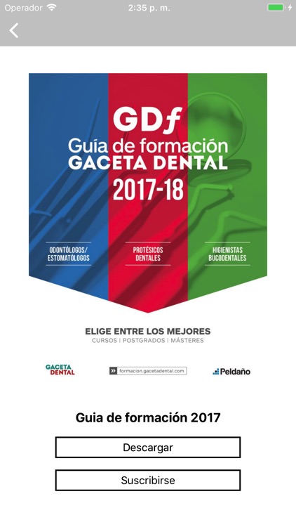 GDf Guía Gaceta Dental