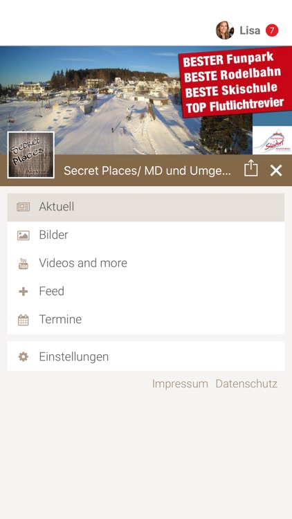 Secret Places/ MD und Umgebung