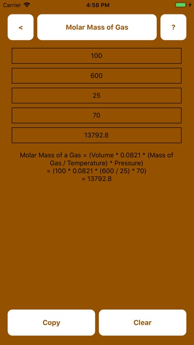 Chemistry Calculator screenshot 3