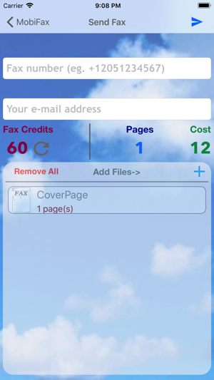 MobiFax - Fax app for iPhone