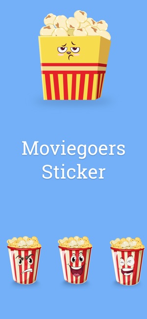 Moviegoers Stickers-Animated