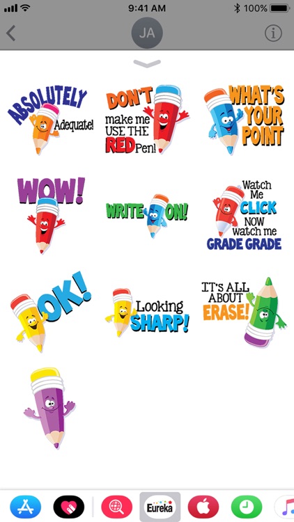 Eureka School Stickers