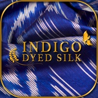 Indigo Dyed Silk