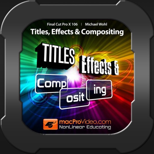 Course for Final Cut Pro X 106 iOS App