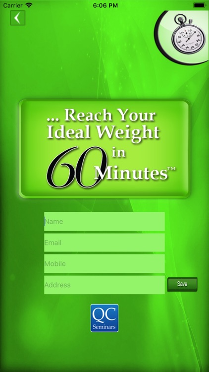 Reach Your Ideal Weight