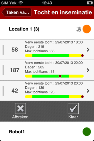 Lely T4C InHerd - Today screenshot 3