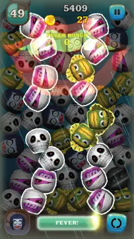 Game screenshot Spooktacular Creeps - monster match-3 puzzler hack