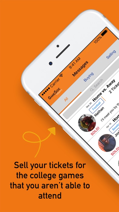 GameSide Tickets screenshot 3