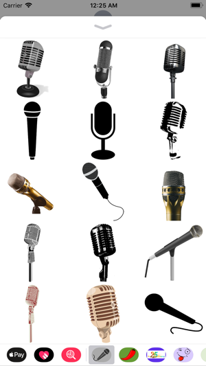 Microphone Stickers