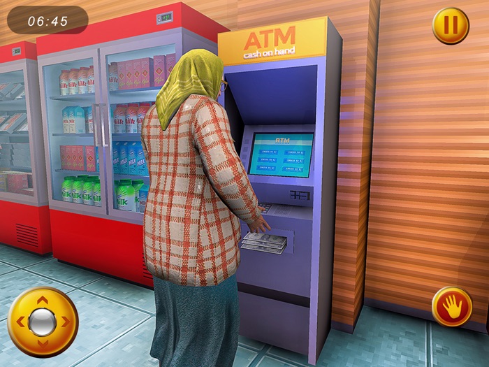 快乐 奶奶 购物 市场