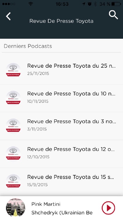 Toyota Radio screenshot-3