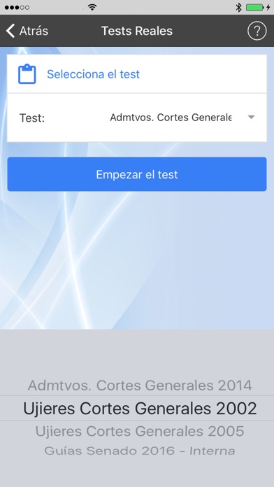 Testit Cortes Generales Opos screenshot 4