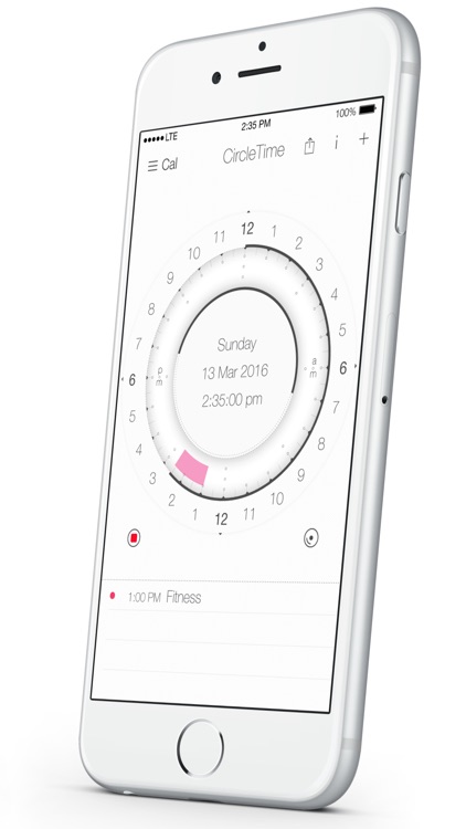 Calendar round, event planner & time tracker screenshot-3