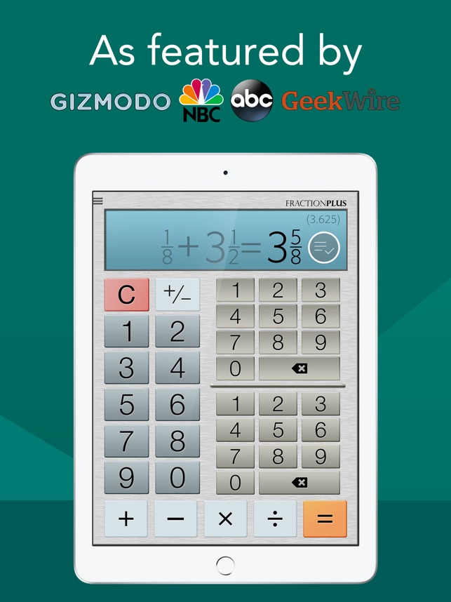 Fraction Calculator Plus 1 On The App Store