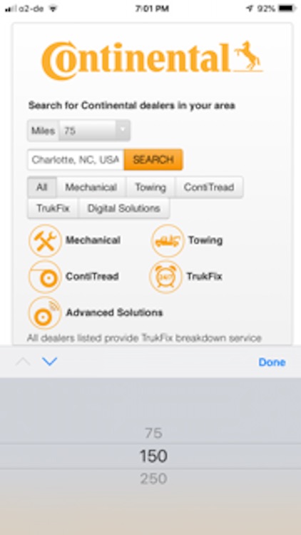 Continental Dealer Locator