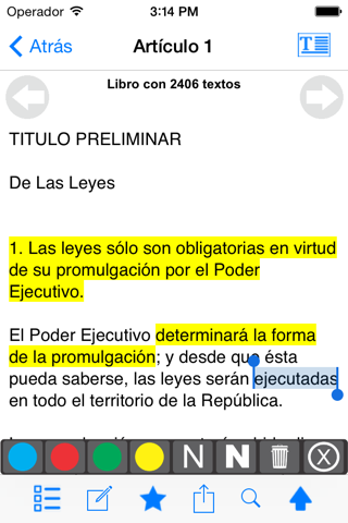 Legislación Uruguaya screenshot 3