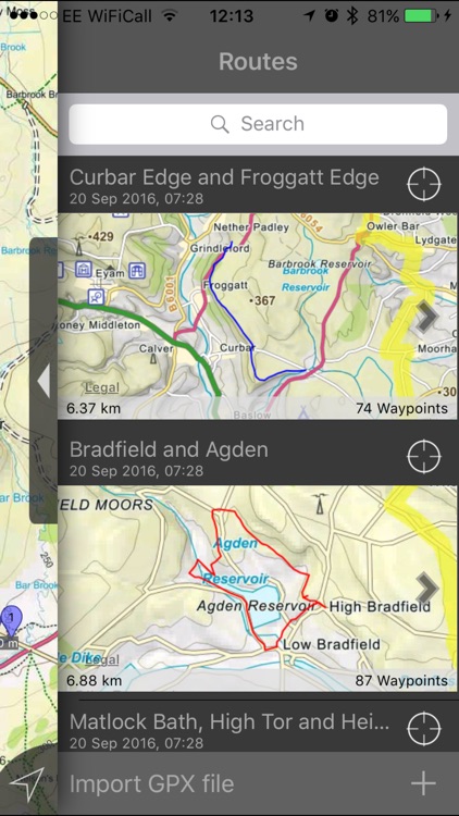 Peak District Maps Offline