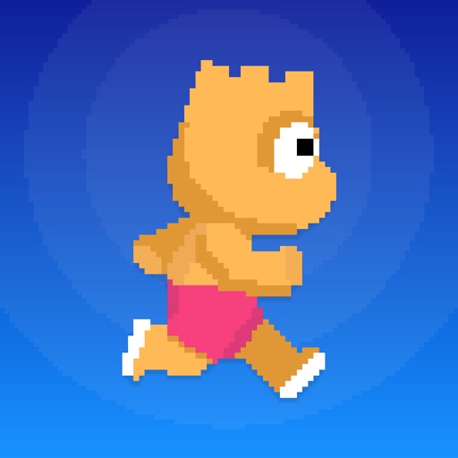 The Beach Runner: Running game