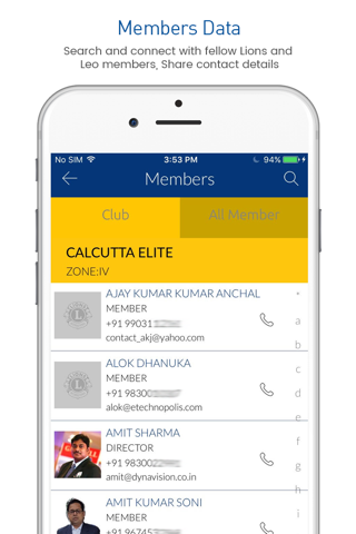 Lions Clubs Int District 322B1 screenshot 3