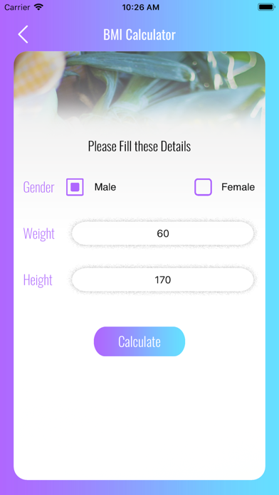 BMI & Calorie Calculator screenshot 2