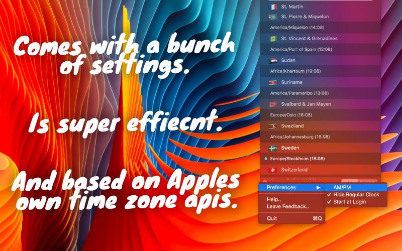 FlagTimes - The time zones app thumbnail 4