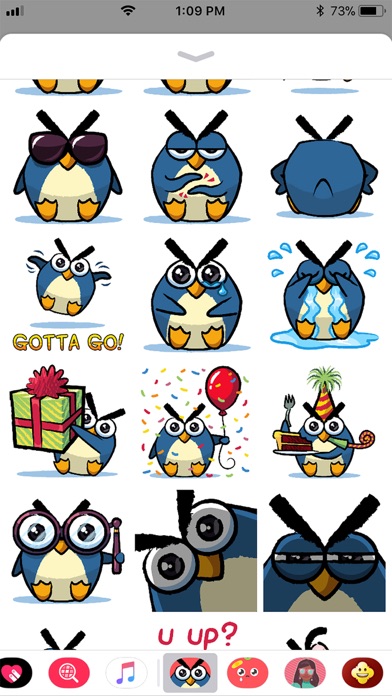 How to cancel & delete Grumply - Penguin Stickers from iphone & ipad 2