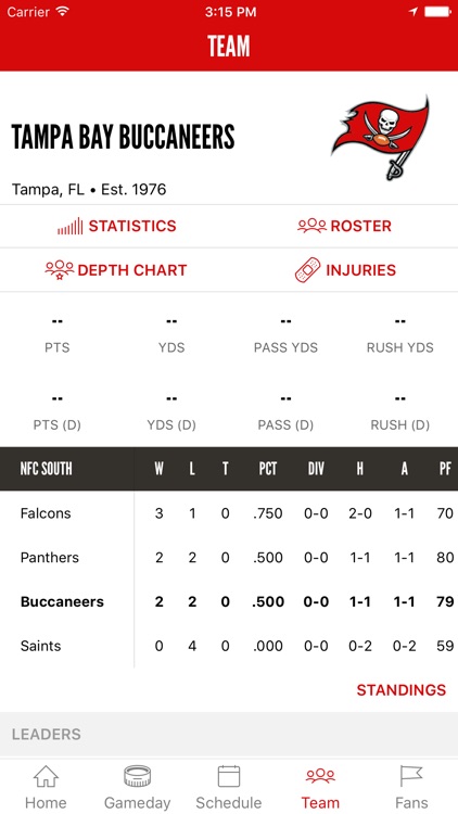 Tampa Bay Buccaneers Official screenshot-4
