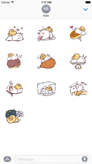 Bob the Lazy Snail Stickers(圖3)-速報App