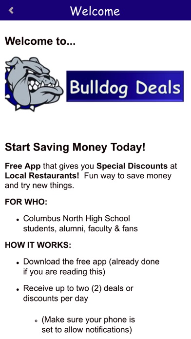 Bulldog Deals screenshot 2