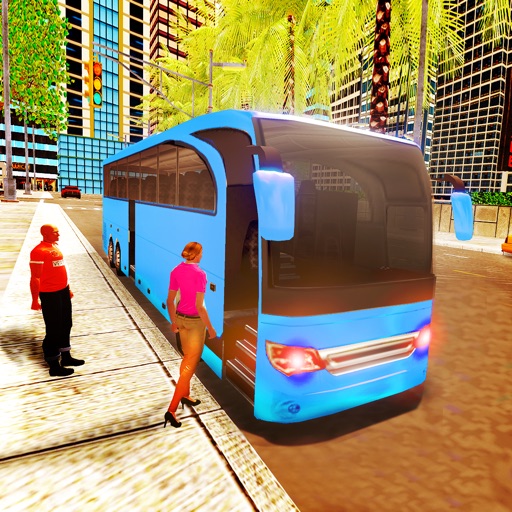 City Coach Simulator 2017 - Mini Bus Parking icon