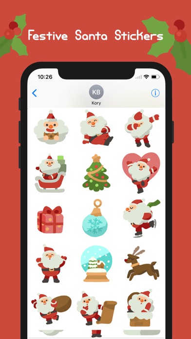 Happy Santa Sticker Pack screenshot 3