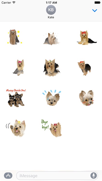 Yorkshire Terrier Dog Sticker