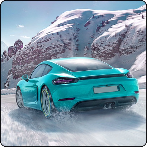 Real Desert Car Snow Drifting icon