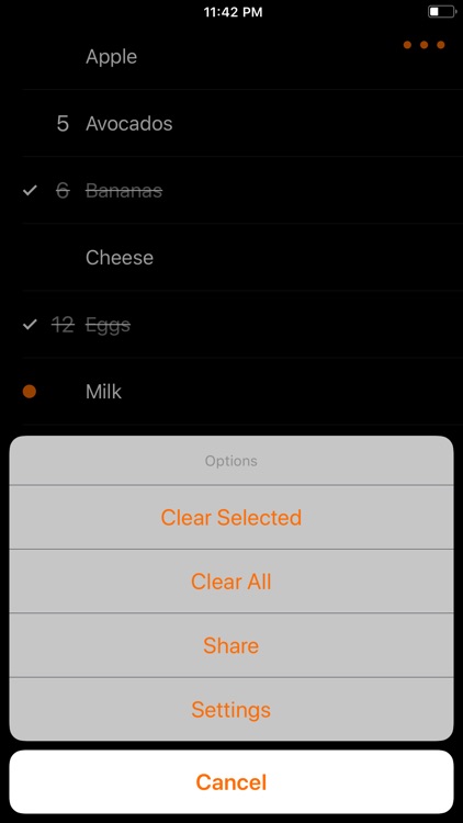 Foodlist screenshot-5