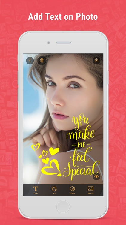 Text on Pictures - Write Words On Photos Editor