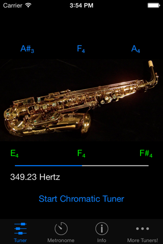 Saxophone Tuner: Tuner For Saxophone Plus Saxophone Metronome Music