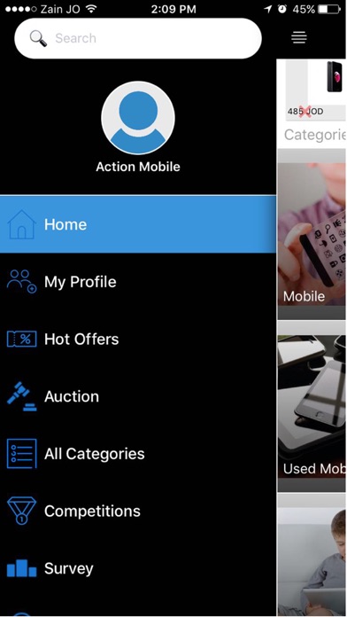 Action Mobile App screenshot 2