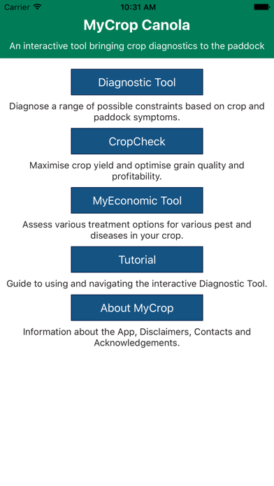 How to cancel & delete MyCrop Canola from iphone & ipad 1