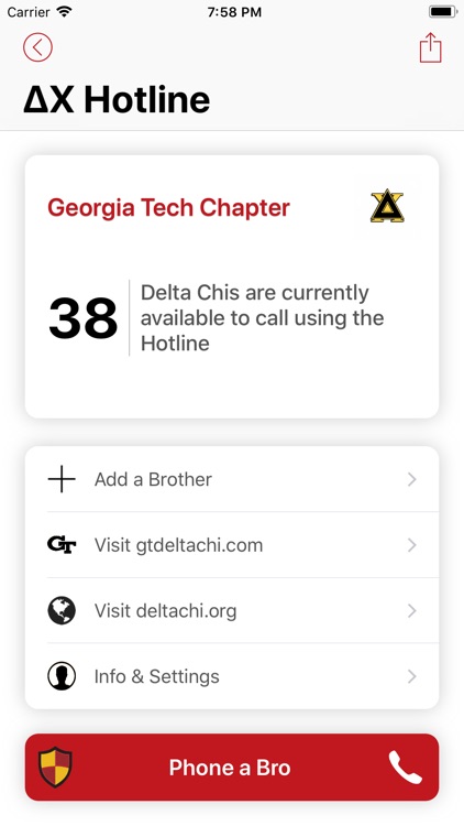 Delta Chi Hotline
