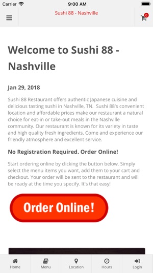 Sushi 88  - Nashville(圖1)-速報App