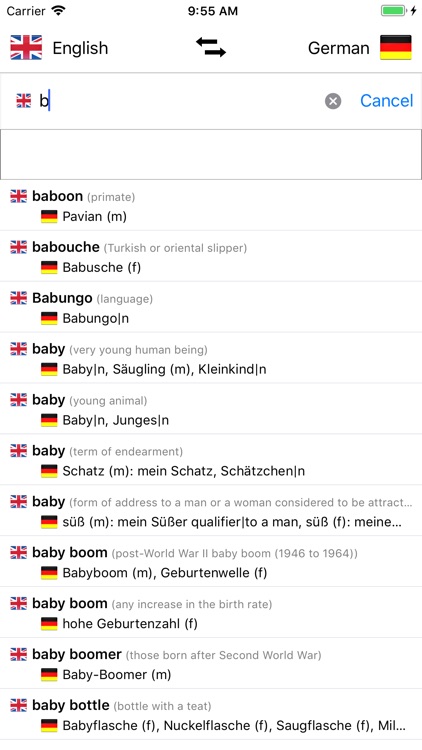 German/English Dictionary screenshot-4