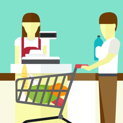 Supermarket Cashier - Brain and math game icon