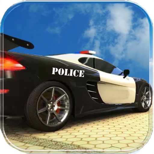 Amazing Police Pursuit Car 3d icon