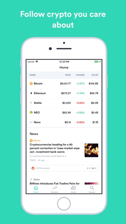 Kyro - Crypto market tracker