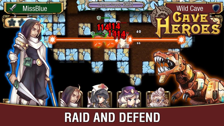 Cave Heroes - Idle Mining RPG screenshot-3