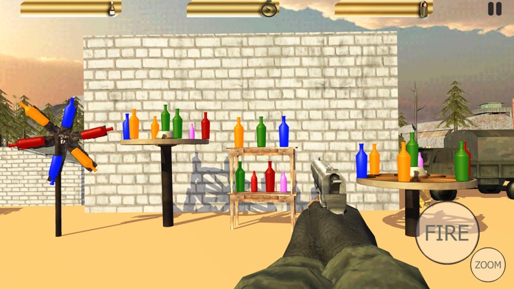 Frontline Bottle Shoot 3D screenshot-4