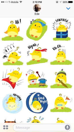 Cute Ming Cheep Stickers(圖2)-速報App