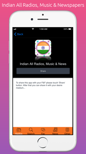 Indian All Radio, Music & News(圖6)-速報App