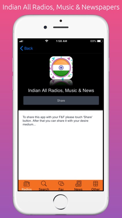 Indian All Radio, Music & News screenshot-5