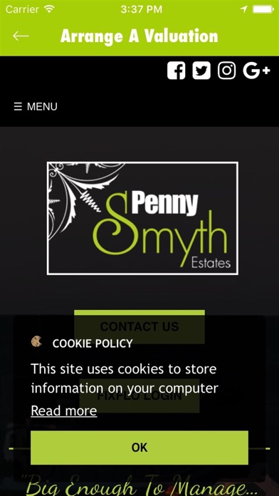 Penny Smyth Estates screenshot 2